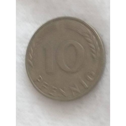 10 Pfennig 1972 Allemagne