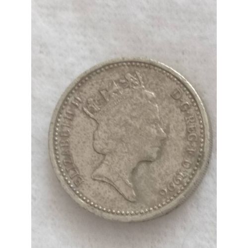 One Pound 1996 Elisabeth Ii