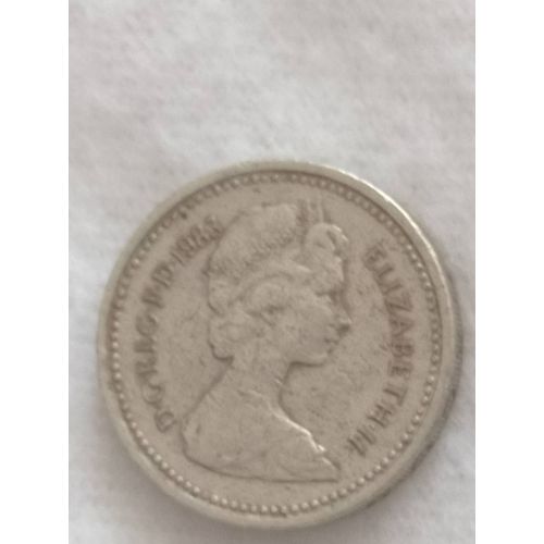 One Pound 1983 Elisabeth Ii