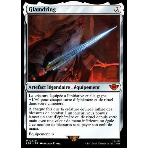 Glamdring - Magic - Le Seigneur Des Anneaux - Chroniques De La Terre Du Milieu Vf - M - 239