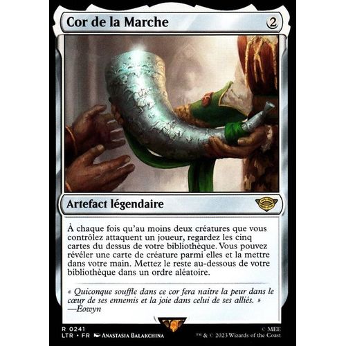 Cor De La Marche - Magic - Le Seigneur Des Anneaux - Chroniques De La Terre Du Milieu Vf - R - 241