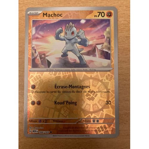 (2378) Machoc 66/165 Pokemon 