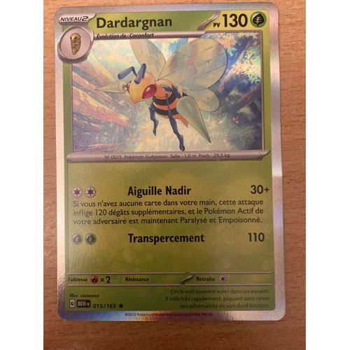 (2396) Dardargnan 15/165 Pokemon 