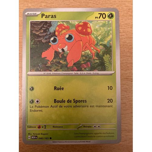 (2361) Paras 46/165 Pokemon 