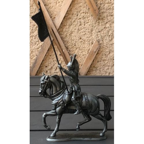 Figurine Dragon Avec Un Drapeau, Smhp Et Atlas, Cavalier, Cavalerie, Napoléon, Empire