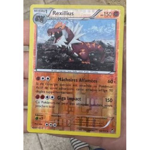 Pokemon Rexillius 62 / 111 Poings Furieux Reverse