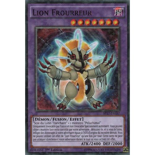 Lion Frourreur - Sp17 Fr037 - Commune - Yugioh
