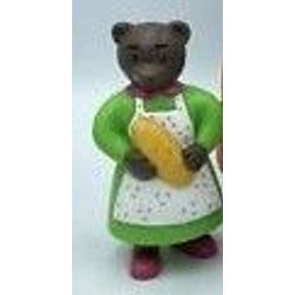 Figurine Maman De Petit Ours Brun Avec Son Pain. Bayard Presse