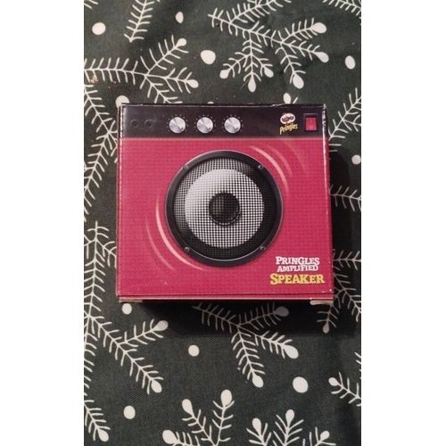 Pringles amplified speaker enceinte
