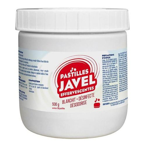 boîte 500 g Javel pastilles effervescentes x150