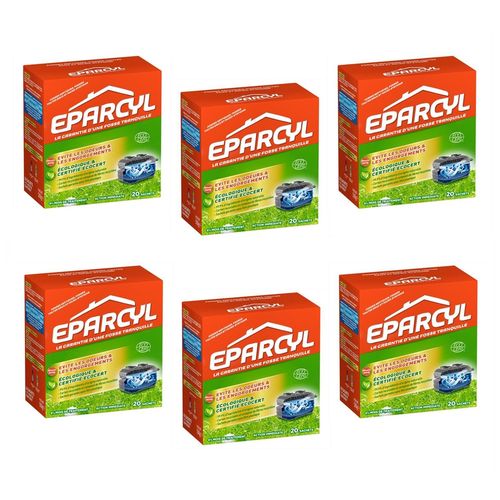 Eparcyl Lot de 6 Activateurs Naturel Fosse Septique  20 sachets (4 mois de traitement)  Activateur Biologique Fosse Septique