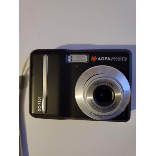 Appareil photo Compact AP DC-730i Noir Appareil photo numérique - compact - 7.0 MP - 3x zoom optique - flash 16 Mo - noir - avec Agfa AgfaPhoto AP 1100 Photo Printer
