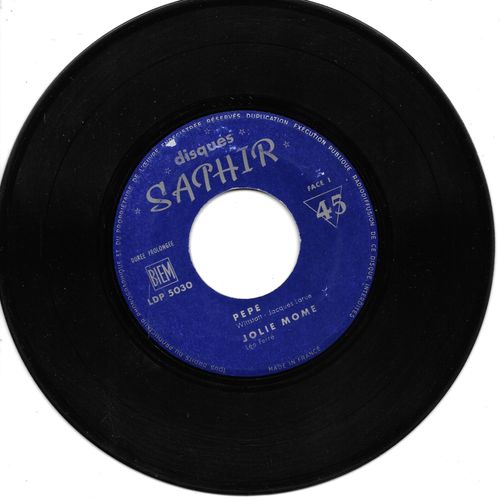 Les Carnaval's / Charles Level : Pepe / Printemps, Avril Carillonne / Tagada Cha Cha / Jolie Mome (Vinyle 45 Tours 7" Ep) 1961