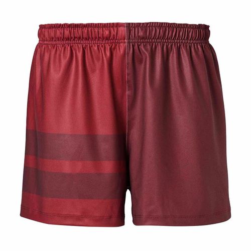 Short Kombat Ryder Pro Home Ubb Union Bordeaux Bègles Officiel Rugby Rouge Homme