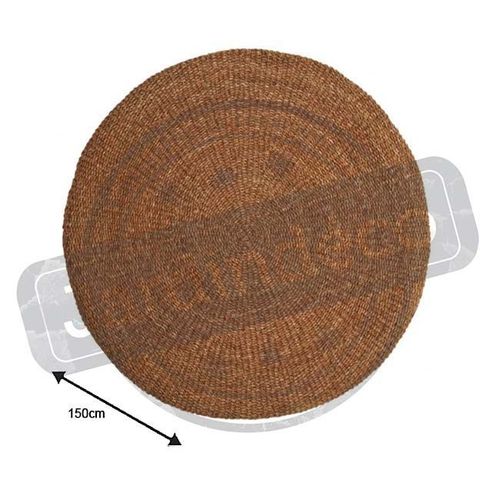 Tapis Rond En Jonc De Mer Naturel Siz Diam?Tre 150cm