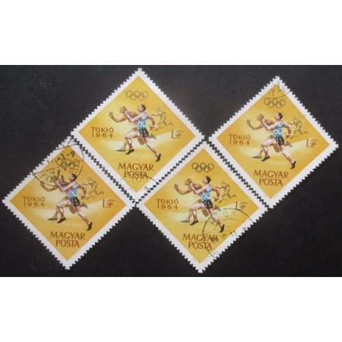 Hongrie N°1653 X 4 Oblitéré