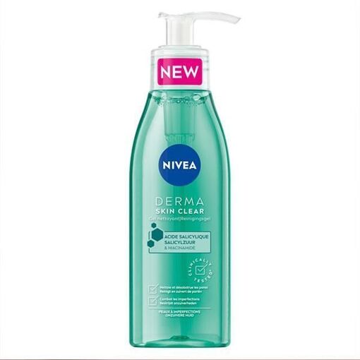 Nivea Gel Nettoyant Peaux &agrave; Imperfections Derma Skin Clear 150ml