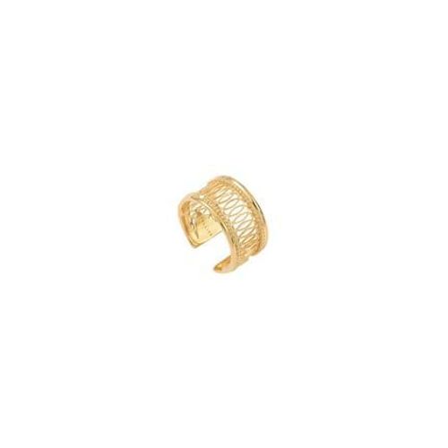 Satellite - Bague Ajustable Métal Doré Ajouré Noor - Doré - Jaune