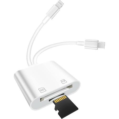 Lecteur de carte SD certifié pour iPhone, iPad, Macbook, adaptateur de  lecteur de carte USB C