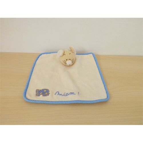 Doudou Souris Jaune Bleu Miam Bengy