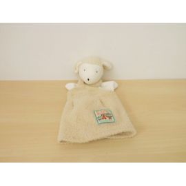 Doudou Agneau Mouton Blanc Beige La Grande Famille Moulin Roty