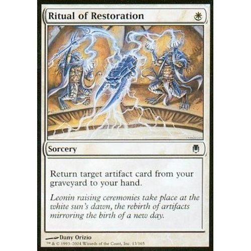 Magic - Rituel De Restauration - Sombracier - Common