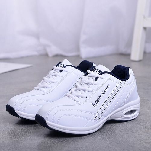 Chaussures Chaussures De Marche Haut De Gamme Pour Femmesbaskets Coussin En Cuir Microcarencetendances De La Modetitaned'âge Moyen