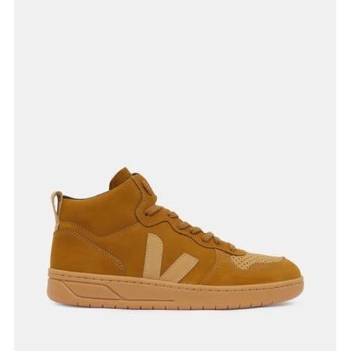 Veja - Baskets Montantes V-15 Nubuck - Beige - 44