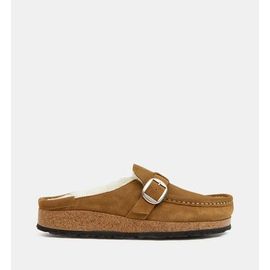 Birkenstock - Mules Buckley Shearling Cuir Velours - Beige - 41