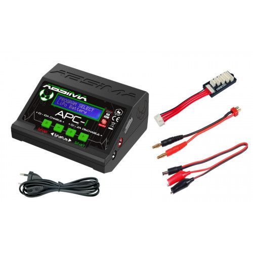 Chargeur Multifonctions 80w 10a 220/12v - Lipo 2s À 6s Et Ni-Mh-Absima