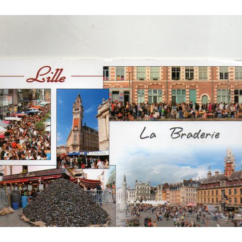 Carte Postale Xx Eme Siecle - Lille - 59 - Nord - La Braderie De Septembre ... 10.50 Cm X14.50 Cm