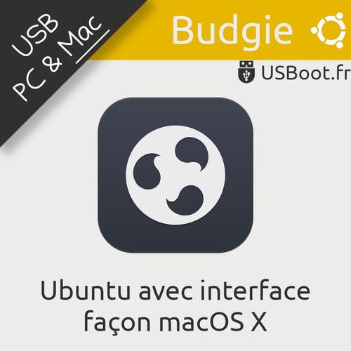 Clé Clef Usb 8go 8gb Bootable D'installation De Linux Ubuntu Budgie 20.04 64bit - Macos Like Linux