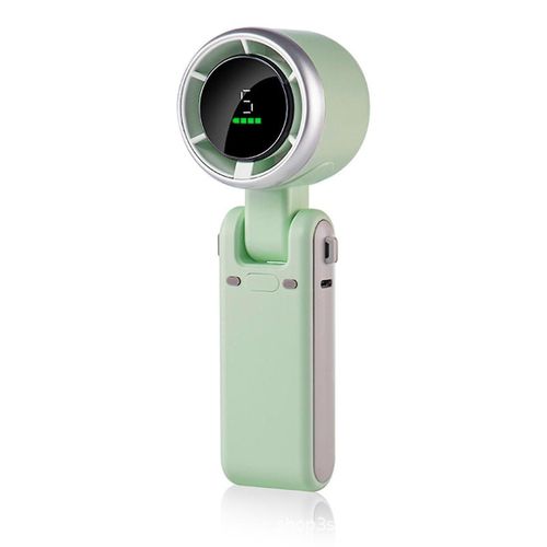 Portable Handheld Mini Fan, Foldable Powerful Winds Turbo Fan, USB Rechargeable Personal Fan with S
