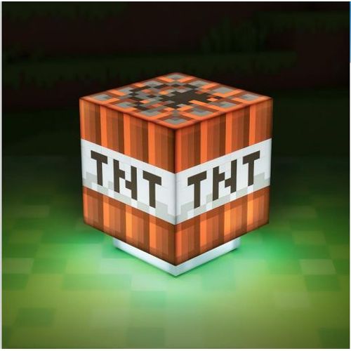 Minecraft - Tnt - Lampe Avec Son 12cm