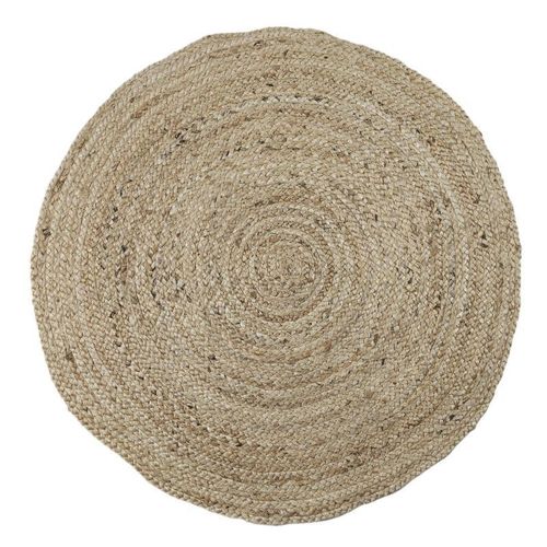 Paris Prix - Tapis Rond Déco En Jute "Baltimore" 80cm Naturel