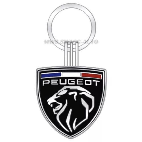 Porte-Clés En Métal Peugeot Logo France 308 3008 208 2008 508 5008 408 4008 Hdi Clef/Clé