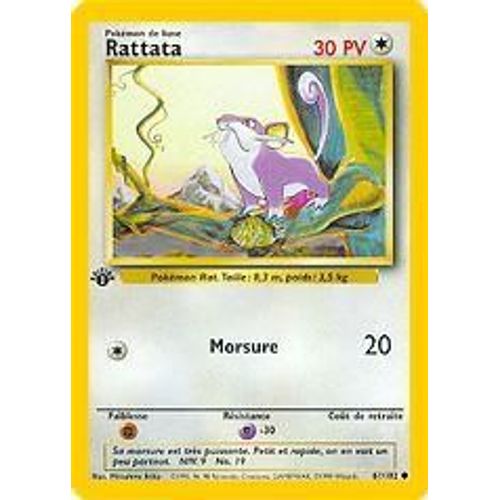 Rattata - Edition De Base (Vf)