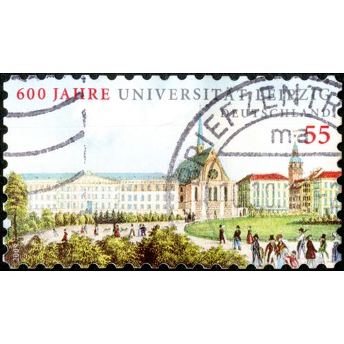 Timbre Oblitéré Deutschland, 600 Jahre Universitat Leipzig, 2009, 55