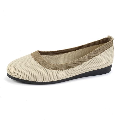 Chaussures Chaussures Plates Respirantes Pour Femmesballerines Pour Damesgrande Tailleprintemps