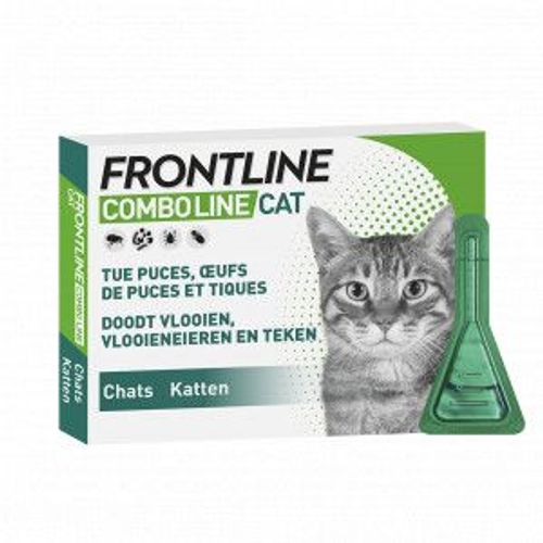 Frontline Comboline (Spot On) Pour Chat 2 X 6 Pipettes