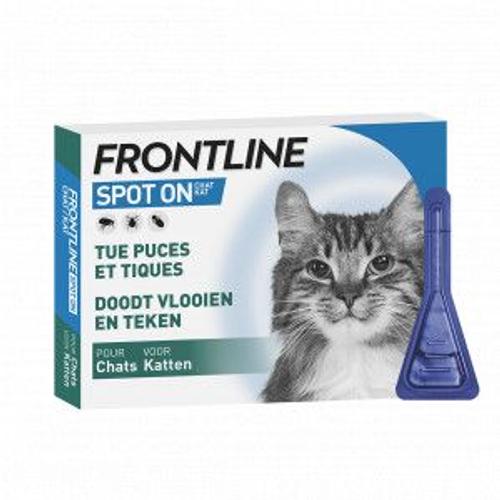 Frontline Spot On Pour Chat 2 X 6 Pipettes