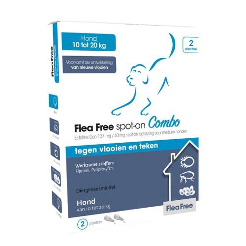 Flea Free Spot-On Combo Pour Chiens