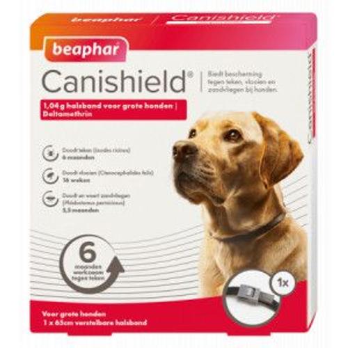 Beaphar Canishield Collier Pour Grand Chien 2 Pièces