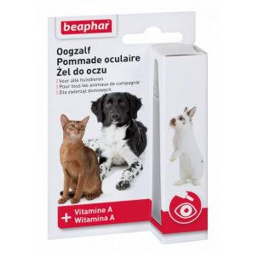 Pommade Oculaire Beaphar Pour Chiens Et Chats 2 X 5 Ml