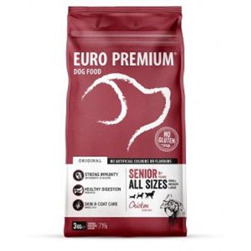 Euro Premium Senior 8+ Au Poulet Et Riz Pour Chien