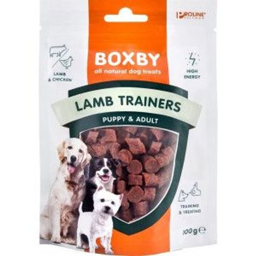 Boxby Lamb Trainers - Friandises Pour Chien À Lapos, Agneau 15 X 100 Gram