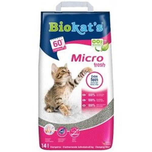 Litière Pour Chat Biokat Micro Fresh 14 Litres