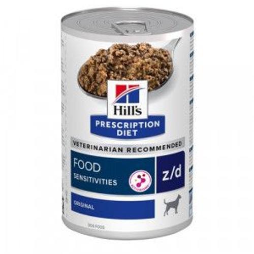 Hillapos, S Prescription Diet Z, D Food Sensitivities Pâtée Pour Chien (Boîte) Par 2 Paquets (24 X 370 G)