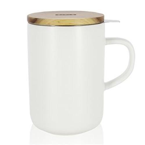 Tisanière Mug Juliet En Grès Blanc 475 Ml Ogo Ogo