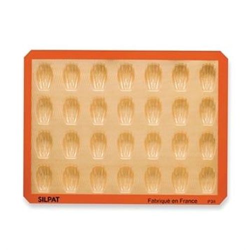 Plaque De 28 Empreintes Mini-Madeleines Silpat